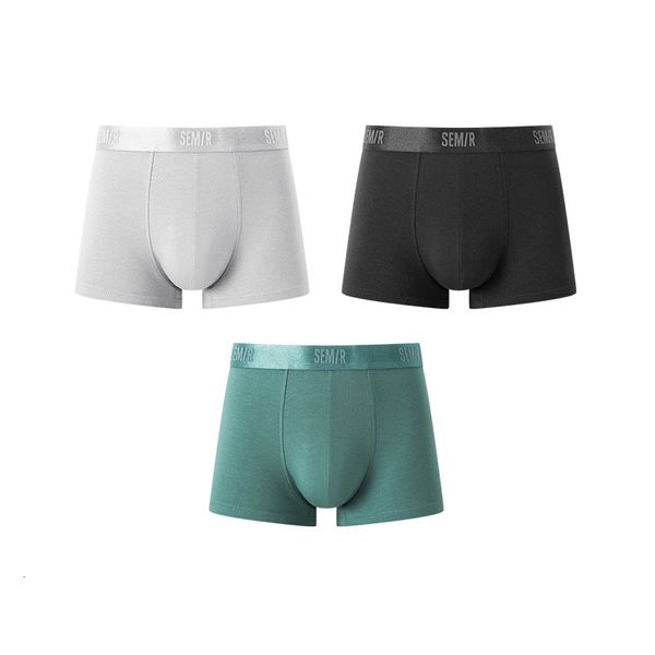 Unterhose Halbteil Unterwäsche Herren Baumwolle Antibakterielles Mesh Innendokument Bequeme Shorts Herren Leicht Kommerziell Elastische Boxhose 230331