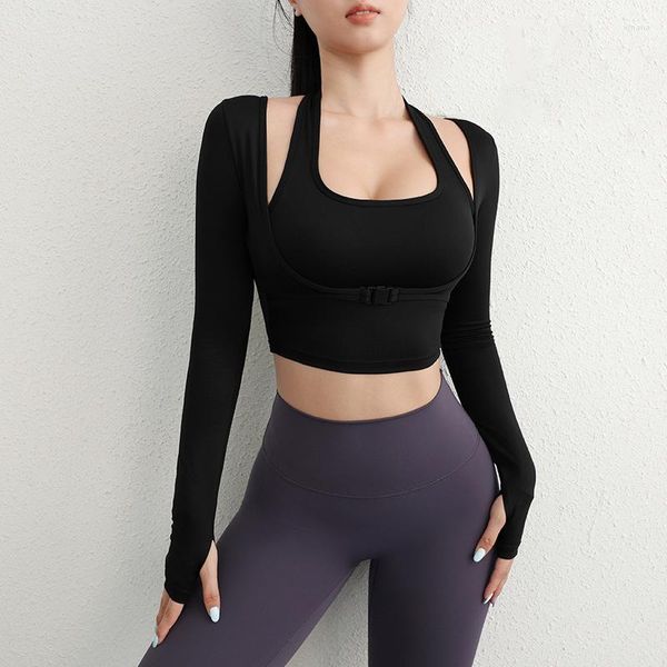 Camisas ativas Nice suportado Sports Bra Daily Yoga para mulheres bonitas tops de safra sexy lady wear gym grils fitness