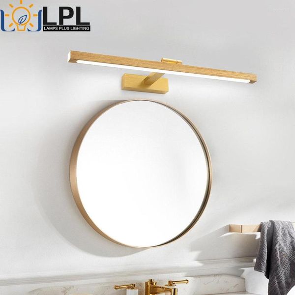 Lampade da parete 12W 60CM Luce per bagno Specchio LED Camera da letto interna Armadietto per trucco Pittura AC90-260V