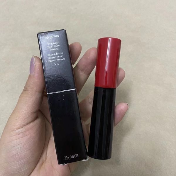 Lipstick Lip Power Gloss 3.1g Long Wear Lipsticks Matte Lipgloss em 5 cores