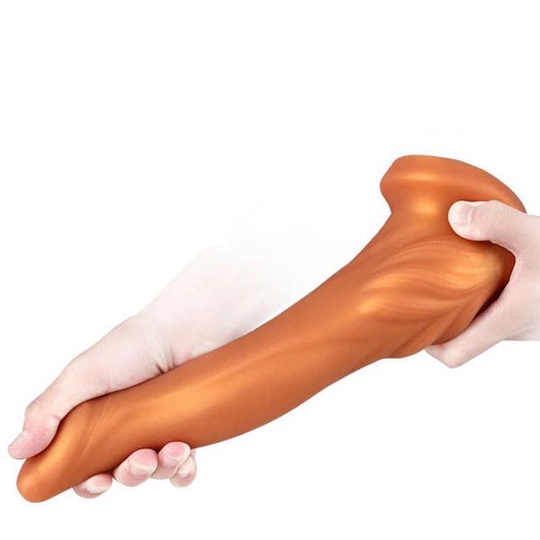 NXY Anal Toys Sex Shop enormes produtos adultos de plugs macios de silicone but big viddo vagina expansores sm brinquedos para homens mulheres 1125