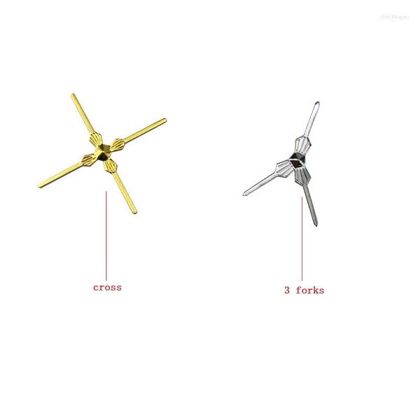 Kronleuchter Kristall 3 Gabeln/Kreuz Kupfer Schmetterling Metalle Fliege Stiftverbinder Clips Lampenteile Verbinder Verbinden