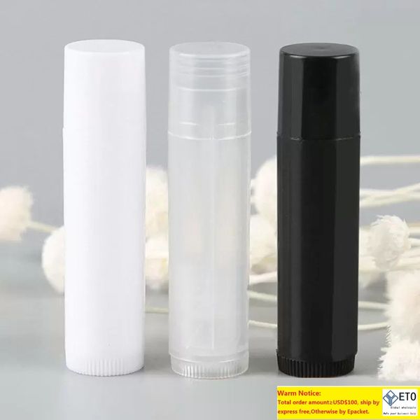 10 stücke 5g PP Lippenstift Tube Lippenbalsam Kunststoff Neues Material DIY Kosmetische Leere Glas Topf Make-up Container Flasche