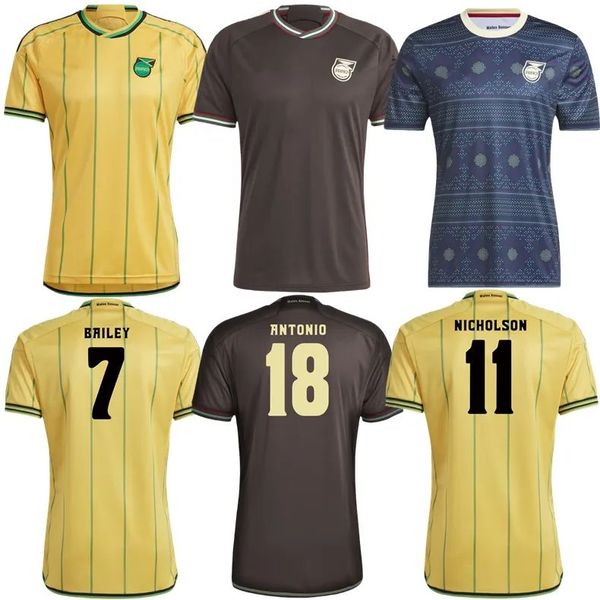 Maglie da calcio 2023 Maglie da calcio Jamaica 23 24 National Team Bailey Antonio Reid Nicholson Lowe Morrison Home Away Formazione