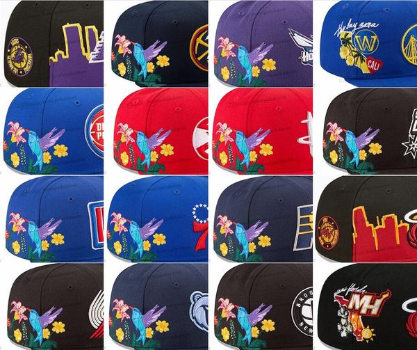 40 colores Gorras Snapback de béisbol para hombres Color rojo clásico Hip Hop Todos los equipos Baloncesto Deporte Gorras ajustables Chapeau Grey Stitch Heart 