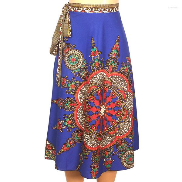 Этническая одежда оптом 2023 года дасикиаг мода прибытие африканская одежда Дасики Принт хлопковой юбка женская пьеса кусочка повязка