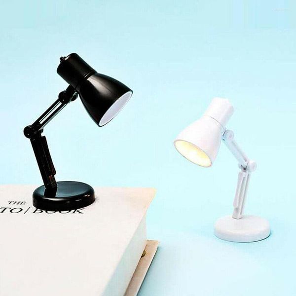 Tischlampen Mini-LED-Schreibtisch-Leselampe 180-Grad-Drehung Clip-on Travel Portable High Bright Warm Light Perfektes Geschenk