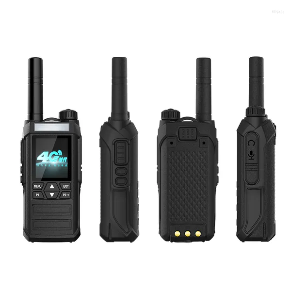 Walkie Talkie POC Alıcı -Veren Android Operasyon Sistemi 2G/3G/4G Radyo WiFi Bluetooth GPS