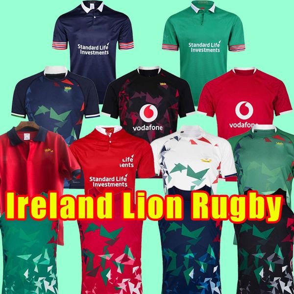2021 British Irish Rugby Jerseys 21 22 Home Away SINGLET test di allenamento Warm Up maglia taglia S-5XL Lions 2022 2023 maglia coppa del mondo