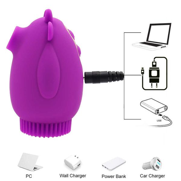 Produkte für Erwachsene Netter Stier geformter Kitzler Saugvibrator Blowjob Oral Nippel Klitoris Stimulator Sexspielzeug für Erwachsene 18 Frauen Masturbator Produkte 230316