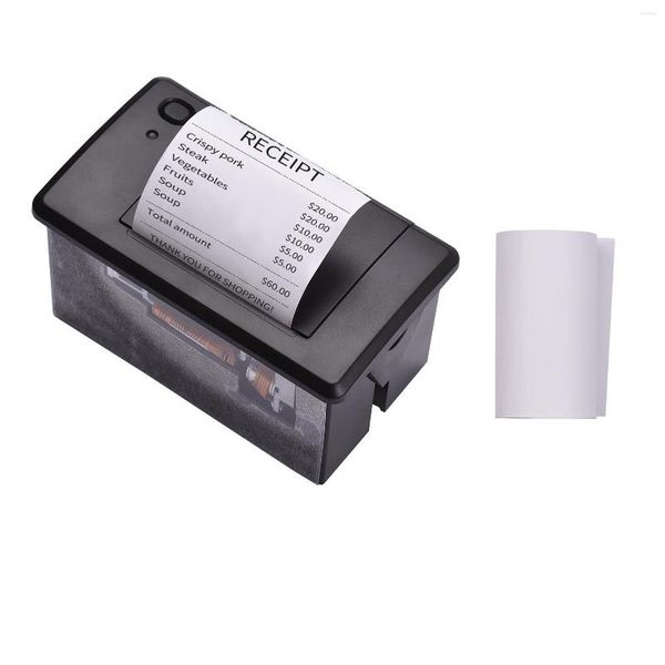 Stampante per ricevute termica incorporata Aibecy Modulo di stampa da 58 mm Supporto comandi ESC/POS per terminale self-service registratore di cassa