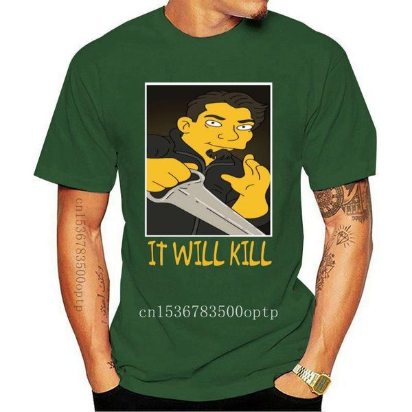 Magliette da uomo Forged In Fire Doug Marcaida It Will Kill TV Reality Series T-Shirt