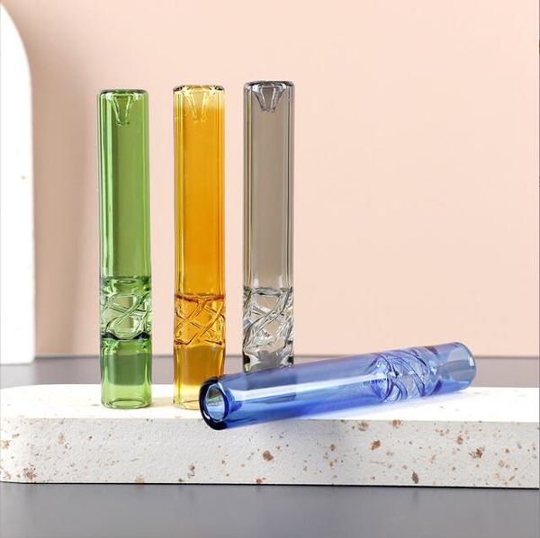 Produzione di tubi di vetro Colore ad alto borosilicato OG OG Glass Fumo Pipe succo di succo di bong Accessori all'ingrosso