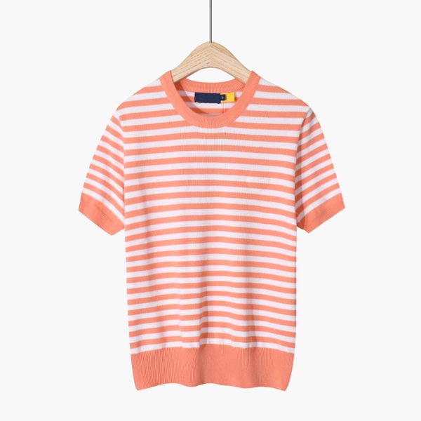 Damen-Poloshirt, klassisches Animal-Strickshirt für Damen, Sommermode, kurzärmlig, xxx