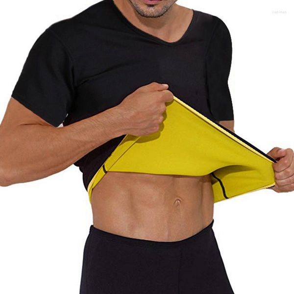 Camisetas masculinas compressão de compactação puimentiua skinny masculino casual verão de manga curta Topstees Moda Moda Model
