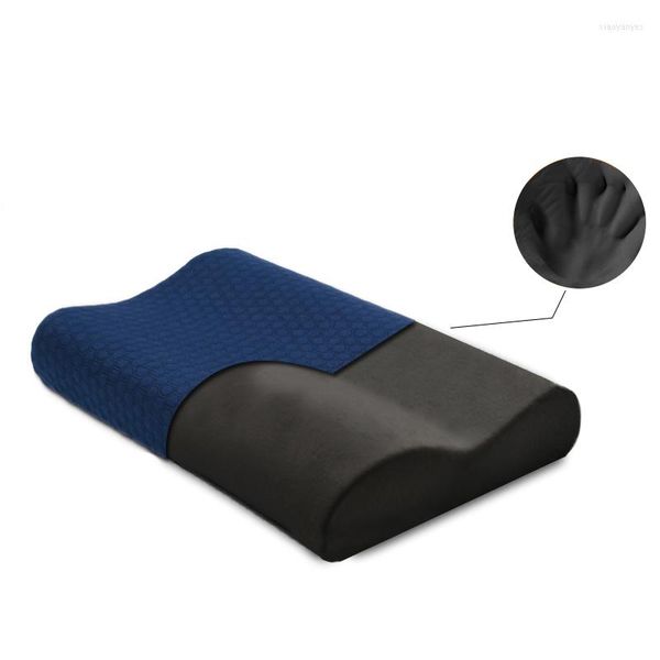 Cuscino Bamboo Charcoal Memory Foam Collo 50 30cm Cervicale per dormire Cuscini per letto a rilascio di dolore sanitario