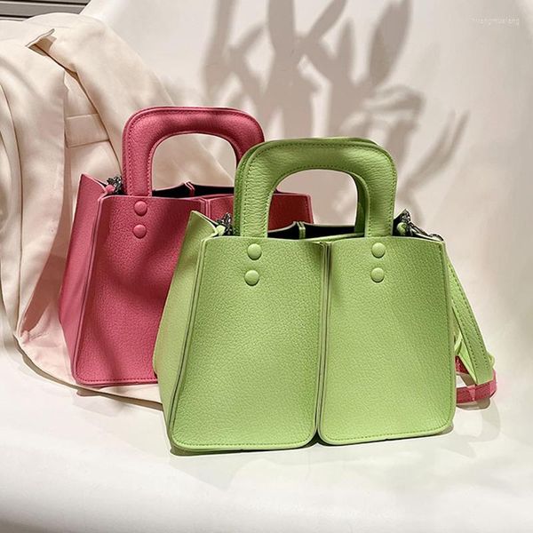 Abendtaschen Hochwertige PU-Umhängetasche für Damen Top-Marke Crossbody Geldbörsen Handtaschen Designer Satchel Damen Shopper Griff