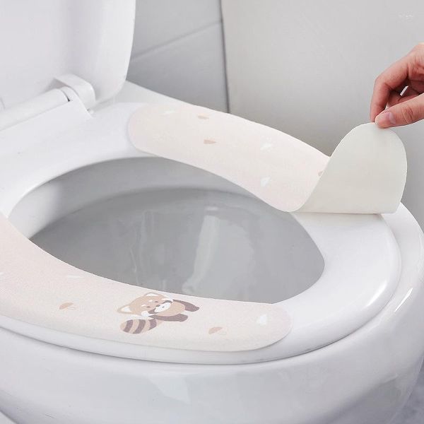 Toilettensitzbezüge Matte Haushalt Pastenabdeckung Verdickte Universalwaschmaschine Wasserdicht