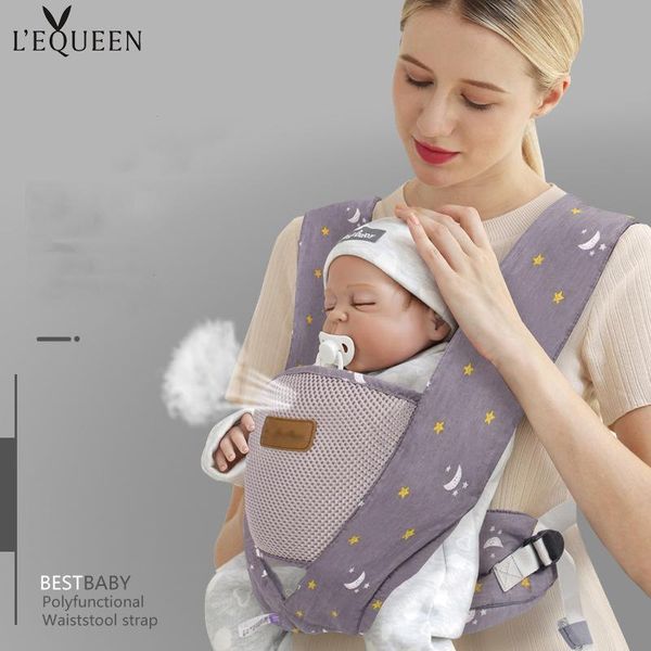 Sırt çantaları taşıyıcılar Slings Bebek Taşıyıcı Sling Wrap Walkers Çok Fonksiyonlu Four Seasons Evrensel Ön Tutma Tip Basit X/C-şekilli adj