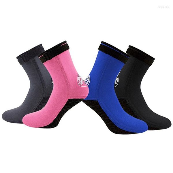 Calzini sportivi 3 mm neoprene stivali da immersione scarpe da acqua stivaletti da spiaggia snorkeling surf per uomo donna