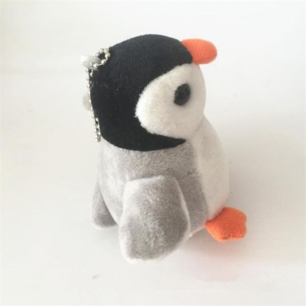 Schlüsselanhänger 10 CM Nette Mädchen Plüsch Pinguin Puppe Schlüsselanhänger Frauen Pompon Tier Schlüsselanhänger Weibliche Taschen Auto Schmuckstück Schmuck Jäten Party Geschenk