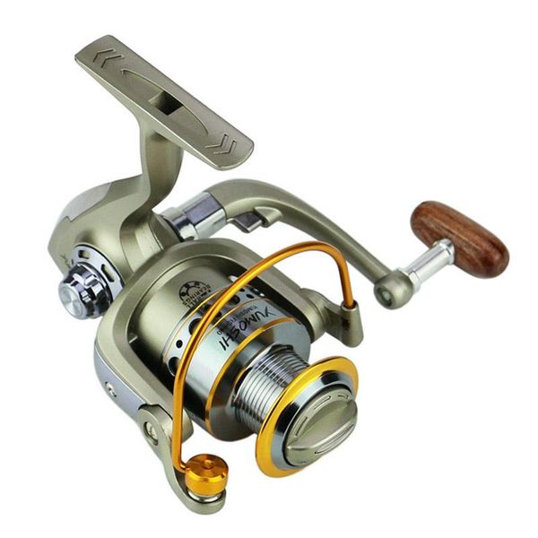 Baitcasting Bucels Wheels Fishing String Reel 5.5: 1 12ball с Carretilhas de Pescaria Molinete Accessories 1000-7000 Series
