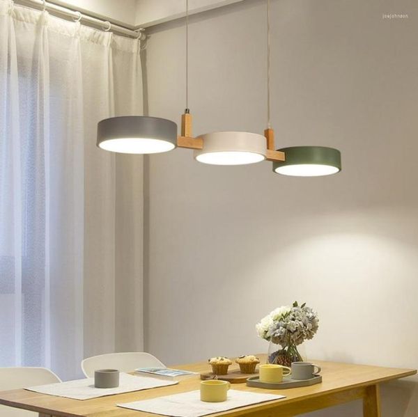 Pendelleuchten Nordic Holz Küche Leuchten Moderne Holz Esszimmer Hängelampe Leuchte Suspension Beleuchtung Heimtextilien