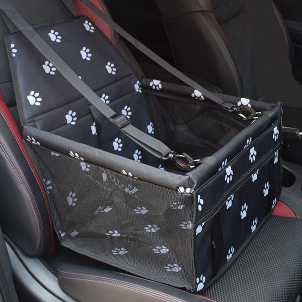 Trasportino Accessori da viaggio super spessi Borse appese in rete Coperta pieghevole Borsa per seggiolino auto per animali domestici di sicurezza Forniture per animali Seggiolino auto per cani impermeabile