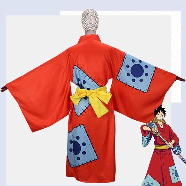 Roupas étnicas Mulheres Yukata Vestido tradicional de estilo japonês quimono com obi pography palco halloween partidas