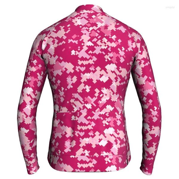 Yarış ceket bisiklet ceket uzun kollu ceket bisiklet üst yol mtb giyim motokros giyim yarışçı sweater forması camo spor gömlek