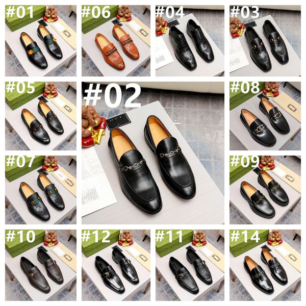 Herrenschuhe Lässige Mode Lederschuh Herren Business Büro Hochzeitsschuhe Herren Fahrschuhe Penny Loafer Große Größe 38-45