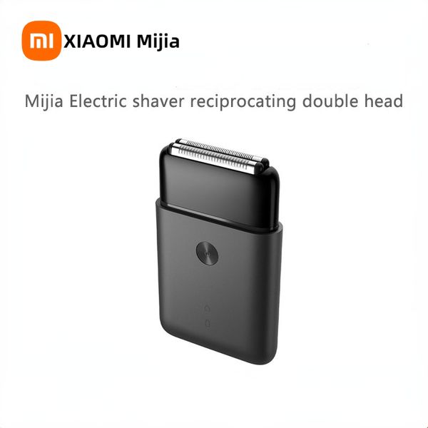 XIAOMI MIJIA Barbeador Elétrico Portátil Mini Aparador Ouvido Inteligente Barbear a Seco e Molhado Cabeça de Cortador Alternativo IPX7 à prova d'água