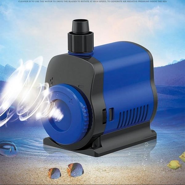 Pompe 5/14/20/35/45/80W 5003500L/H UltraSilenzioso Pompa Sommergibile Filtro Acqua Stagno Fontana acquario Serbatoio Tartaruga piscina Highlift