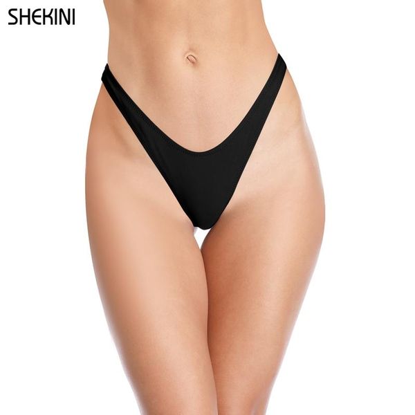 set SHEKINI V Cheeky bikini brasiliano perizoma fondo donna nuoto string slip mutandine a vita bassa per costume da bagno da spiaggia