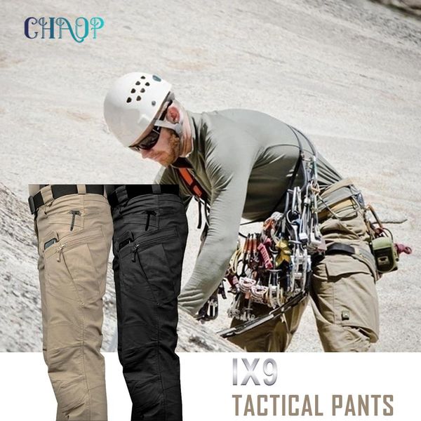 Pantolon Erkek Taktik Tırmanma Bisiklet Spor Spor Bahar Sonbahar Kamp Yürüyüş Balık Ordusu Askeri Pantolon Su Geçirmez Savaş Günlük Pantolon