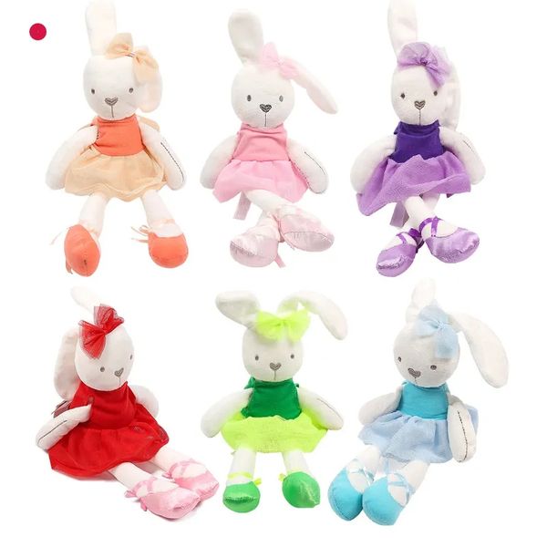 42 cm desenho animado de páscoa coelho de coelho animais brinquedos de coelho crianças bebês macias pluxh boneca menina dormindo brinquedos