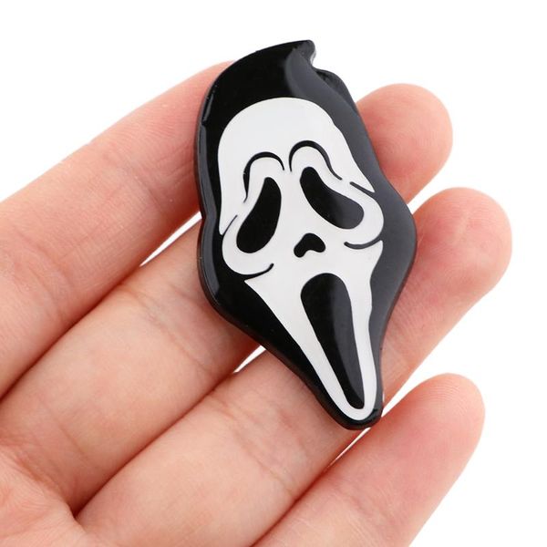 Broschen Pins Halloween Horror Gesicht Emaille Pin Tasche Revers Cartoon Coole Abzeichen Auf Rucksack Dekorative Schmuck Geschenk ZubehörPins