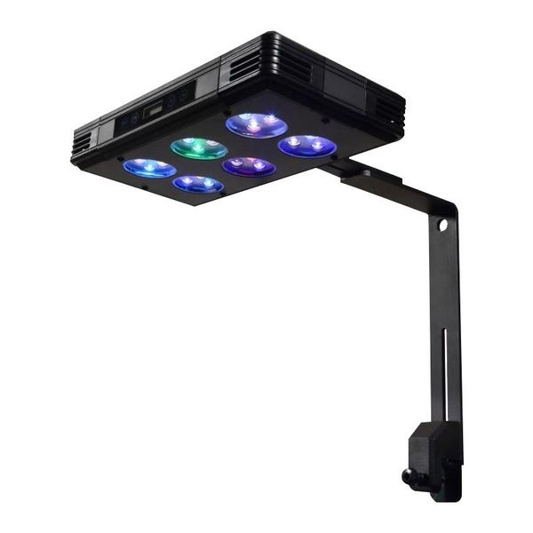 Beleuchtung Riffbecken Aquario Chihiros Aquarium LED-Beleuchtung Lichtlampe für Meeresfische und Korallen Blau Weiß und Helligkeitsfarbe einstellbar