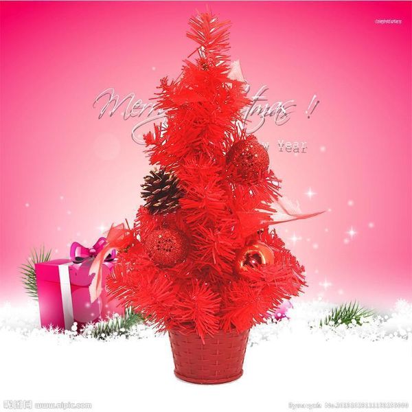 Weihnachtsschmuck 30 cm Baum Büro Zuhause Künstliche leichte Party Ornament Schreibtischdekoration Festival Kinder Geschenk Handwerk Mini tragbar