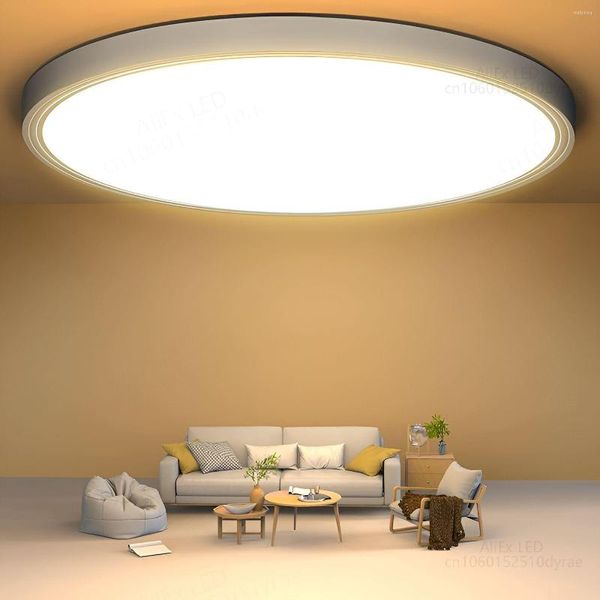 Deckenleuchten LED Circular Panel Light 6W 9W 13W 18W 24W Surface Mounted AC 85-265V Lampe für Heimtextilien