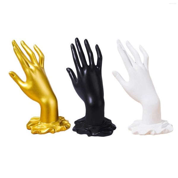 Bolsas de joalheria Manikin Hand Display Stand para Watch Bangle Decor