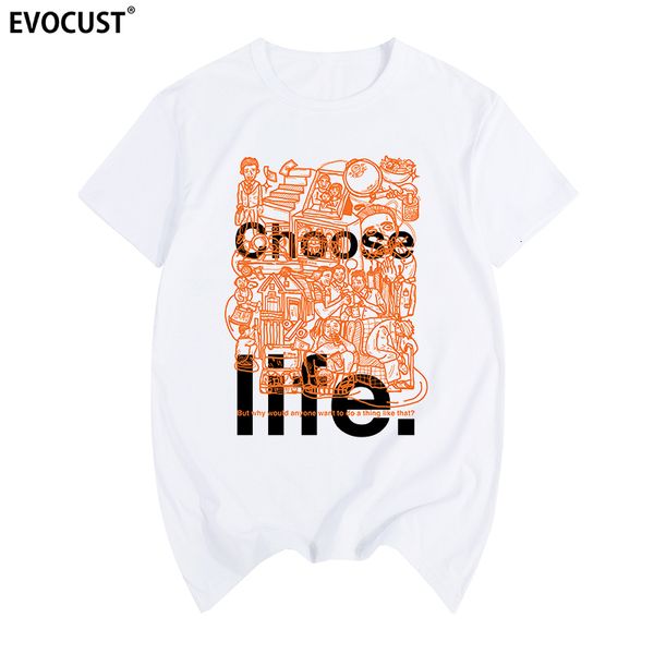 Hommes T-shirts Choisir la vie Trainspotting film film Vintage Tshirt Coton Hommes T-shirt TEE TSHIRT Femmes unisexe Mode 230503