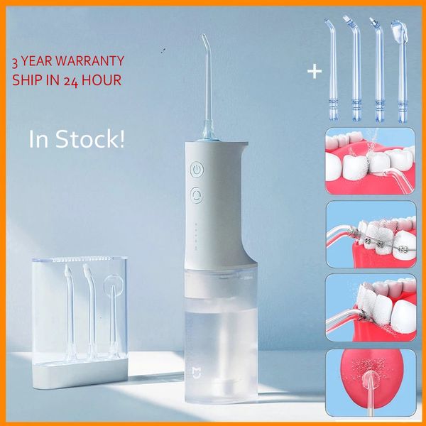 Outros dentes de irrigador de irrigador orais portáteis de higiene oral dentes de água limpador de dente ultrassônico Bucal Limpo de água 200ml com bicos de tanque 230503