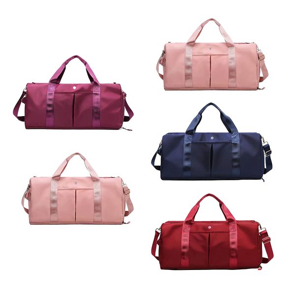 borsone lulu lemon di grande capacità Borse da donna di design di lusso Borsa a tracolla con tracolla a tracolla borsa da uomo 2 misure hobo bagaglio a mano Borsa da viaggio sportiva Duffel