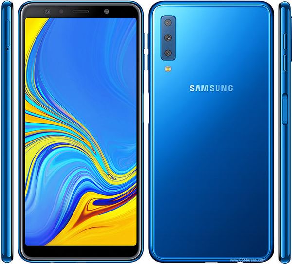 Отремонтированный оригинальный Samsung Galaxy A7 A750F Octa Core Dual SIM -SIM 6.0inch 4 ГБ/64 ГБ 24MP Triple Cameras 4G LTE Разблокированные телефоны