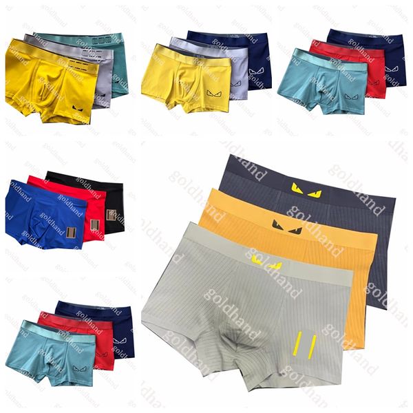 New Boxers Designer masspantes de luxo Carta de luxo Carta impresso Menina clássica Men roupas íntimas cool mole boxer shorts