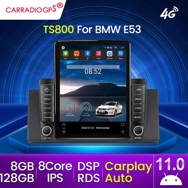 128G Android 11 IPS DSP für BMW X5 E53 1999-2006 Auto DVD Radio Multimedia Video Player Navigation GPS Android 11 Nein 2din 2 Din