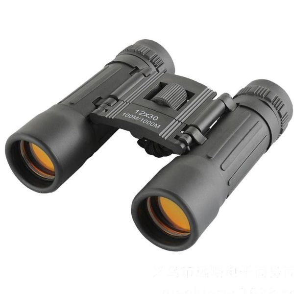 Telescópio Binoculares 12x30 Mini Bird Watching Arquivou óculos para caçar esportes ao ar livre de camping