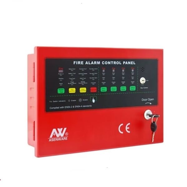 CCTV Lente Zone 4 Fire Convencional Alarme Host Painel de controle de equipamento 230428