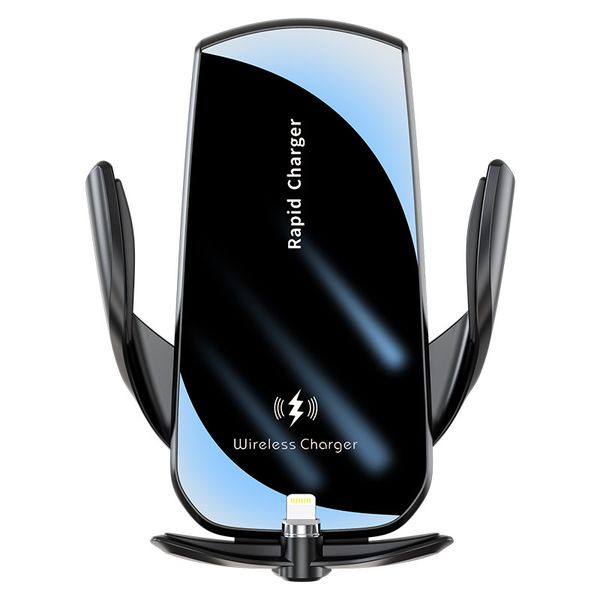 Caricabatterie wireless per auto super veloce da 40 W Supporto per telefono per auto Supporto per telefono per auto Touch Sensing Ricarica wireless Commercio all'ingrosso